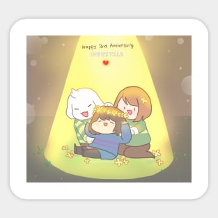 Undertale - 2nd Anniversary Sticker